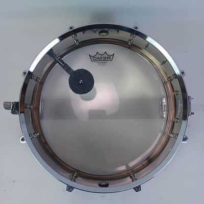 Yamaha 4x13"Steel Shell Piccolo Snare Drum Chrome Triple-Flange Rim 8Lug+Muffler image 11