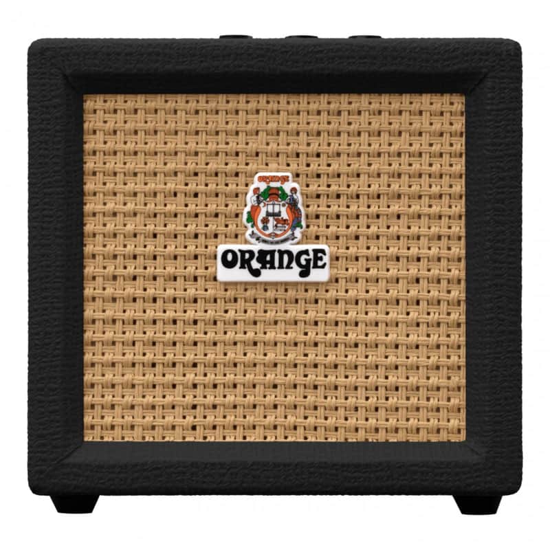Crush Mini 3-Watt Battery Powered Guitar Combo Amplifier Black image 1