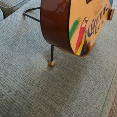 Wild and Crazy "Parrot Head" Guitar! Plays Great - Read image 2