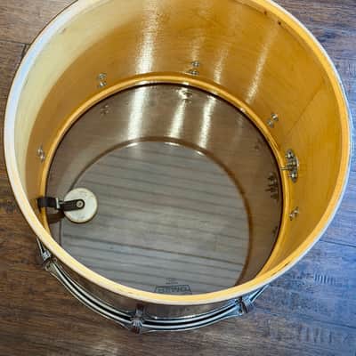 Ludwig 16" Concert Tom 1970's  - Black Cortex image 7