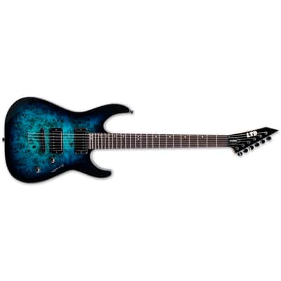 ESP LTD M-200 DX - Rosewood Fingerboard, Blue Burst image 4