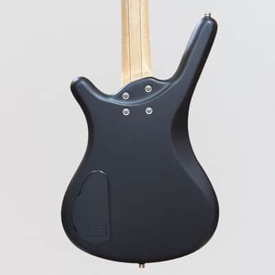 Warwick RockBass Corvette Basic 4 String Active Electric Bass Guitar - Nirvana Black image 4