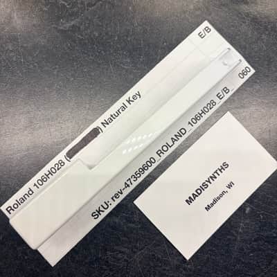 ORIGINAL Roland Replacement E/B Key (106H028) for Juno-6/60/106, Jupiter-6/8, HS-60, SH-101, VK-09, JX-3P