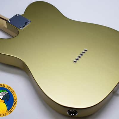 Fender FSR American Special Telecaster with Maple Fretboard 2017 - Aztec Gold with Matching Headstock **Upgraded Bridge** image 5