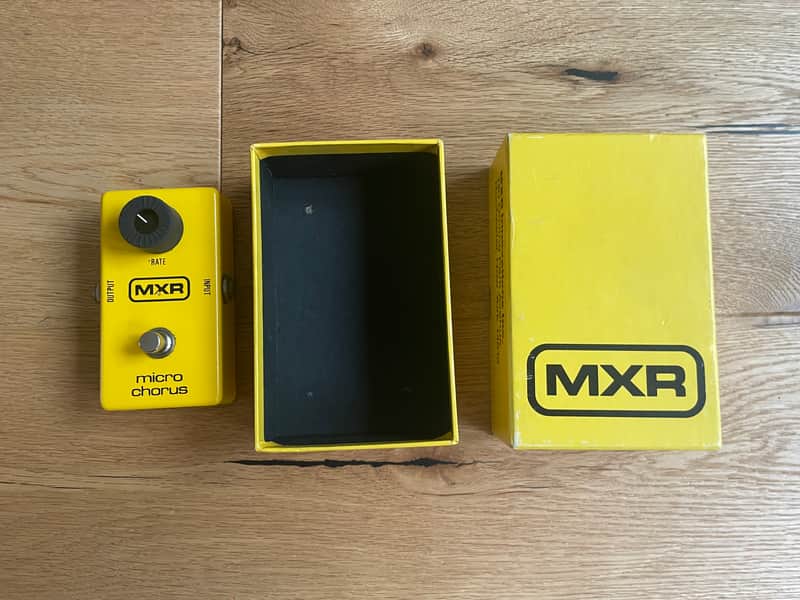 MXR MX-148 Micro Chorus 1982 - 1984 - Yellow vintage | Reverb