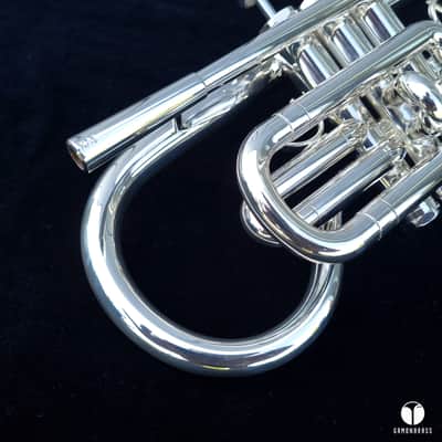 Custom Schilke Chicago XA1 English style cornet mouthpiece gamonbrass image 14