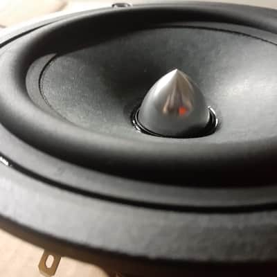 5" FULL RANGE DRIVER PAIR PMR 4FRBH 75- 18.5KHZ PAIR COPPER CAP POLE PLATE ALUM BASKET AND PHASE PLU image 6