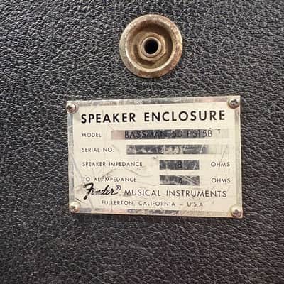Fender Bassman 100 2-Channel 100-Watt Guitar Amp Head 1972 - 1976 - Silverface image 11