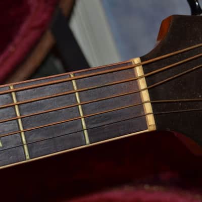 Epiphone Blackstone archtop acoustic 1940's Natural, project guitar. image 7