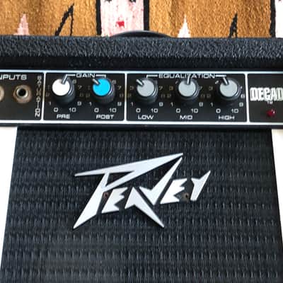 Peavey Decade 10-Watt 1x8" Guitar Combo 1980s - Black image 2