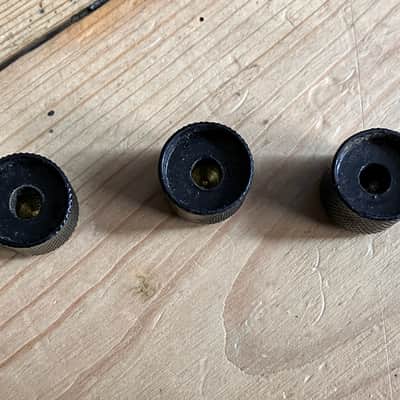 Rockson Bass II Bass Guitar Knobs x 3 1980s Taiwan Japan ? image 5