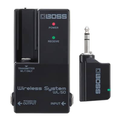 Boss WL-50 Wireless System with Transmitter and Receiver for Pedalboards image 4