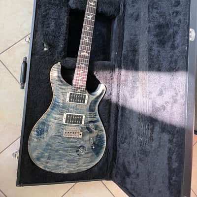 2014 Paul Reed Smith PRS Custom 24 Faded Whale Blue w/ Birds & 59/09 Pickups image 2