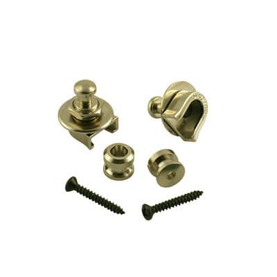 Grover GP800N Quick Release Strap Locks, Nickel (Set of 2) image 5
