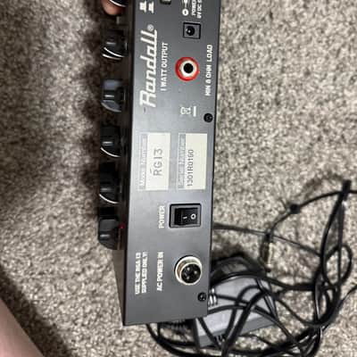 Randall RG13 1-Watt 3-Channel Solid State Guitar Pedal Amp 2010s - Black image 2