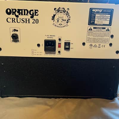 Orange Crush 20RT 2-Channel 20-Watt 1x8" Guitar Combo 2015 - Present - Black image 4