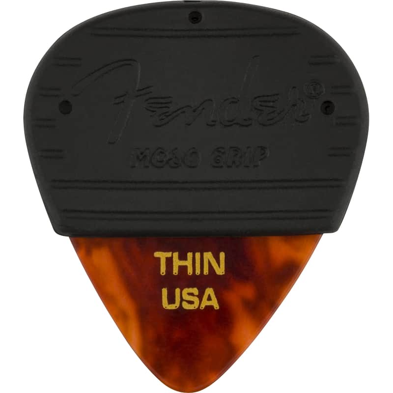 Fender Mojo Grip Celluloid Picks - Thin (3) image 1