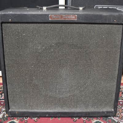 1959 Fender Tremolux 5E9 Narrow Panel Tweed Black image 1