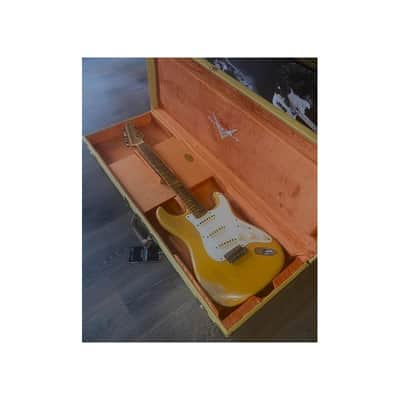 Fender Custom Shop 55 Stratocaster Heavy Relic Butterscotch blonde image 5