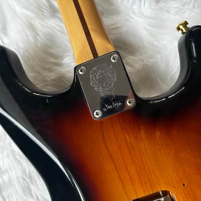 Fender Jimmy Hendrix Style Stratocaster with Rosewood Fretboard 2005 - 2016 - 3-Color Sunburst image 13