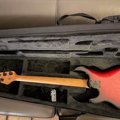Ernie Ball Music Man StingRay Special 5 HH Raspberry Burst image 4