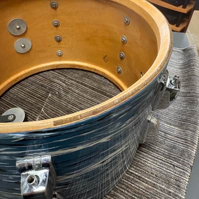 Ludwig 13"x9" Tom - Blue Oyster Wrap (1969) image 10