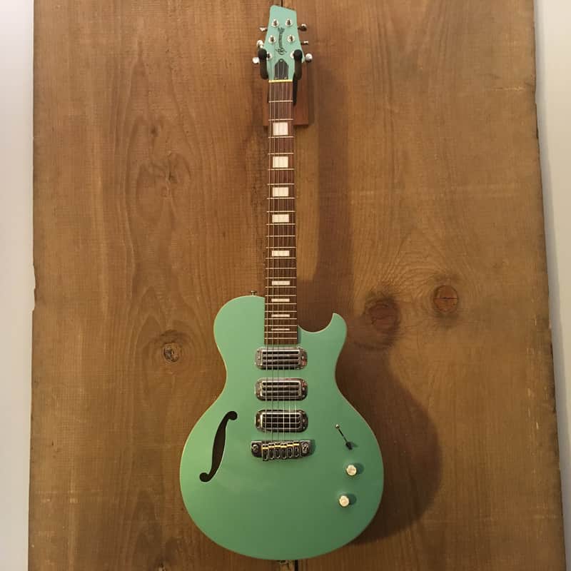 Brownsville Choirboy Semi-Hollow Electric Guitar Green | Reverb