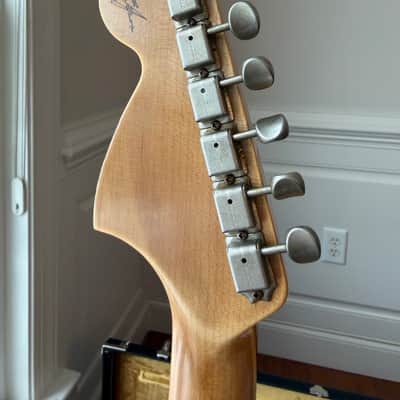 2025 Fender Custom Shop Stratocaster Pro W25 Relic - Aged Lake Placid Blue image 9