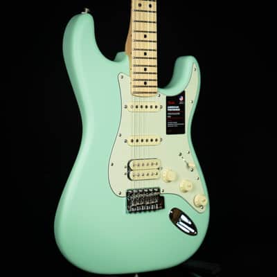 Fender American Performer Stratocaster HSS Satin Surf Green Maple Fingerboard (US22031221) image 7