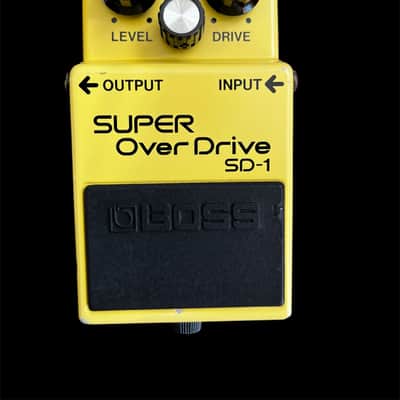 Boss SD-1 Super Overdrive (black label, 1983) image 1