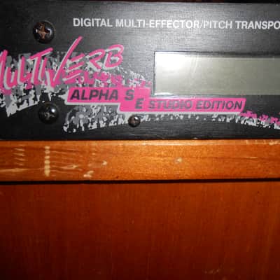 ART (Applied Research & Technology) Multiverb Alpha SE Studio Edition 1990s - Black image 2
