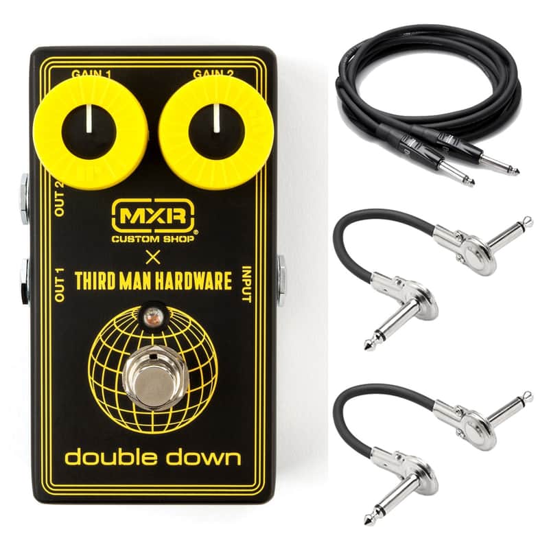 New MXR CSP042 Third Man Double Down Booster Guitar Effects Pedal image 1