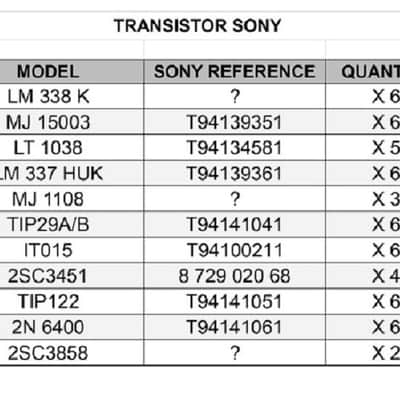 Sony PCM 3348, MPX300 Original Parts IC,transistors ,Diode image 12