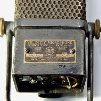 RCA 44A Ribbon Microphone, Fully Tested image 7
