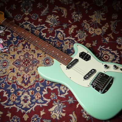 Vintage REVO Series 'Colt' SS Twin Electric Guitar Ventura Green image 1