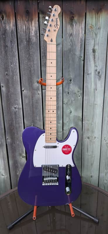 Danish Pete Squier FSR Bullet Telecaster Metallic Purple image 1