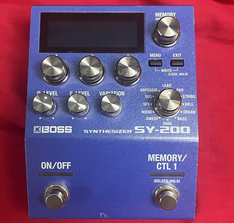 Boss SY-200 Synthesizer 2021 - Present - Blue image 1