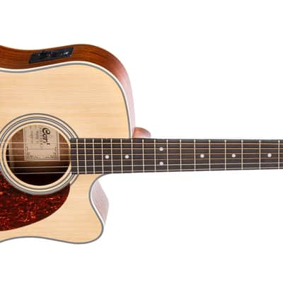 Cort MR500EOP MR Series Acoustic Electric Dreadnought Cutaway Guitar (B-Stock) image 2