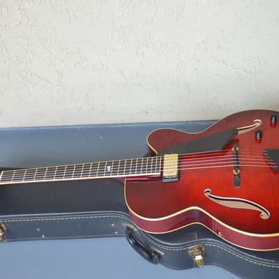 Peerless Leela (16" Cremona) 40th anniversary model Ruby Sunburst, one of 50 made image 2