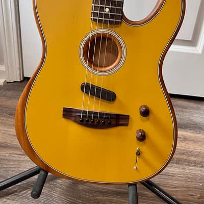 Fender Acoustasonic Player Telecaster - Butterscotch Blonde image 1