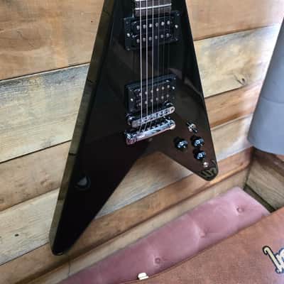2023 Gibson USA 80's Flying V (Pre-Owned) - Black w/ Hard Case image 3