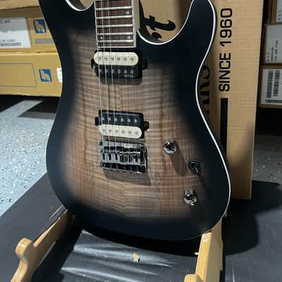 Cort KX300 Electric Solidbody Guitar - Open Pore Raw Burst image 3