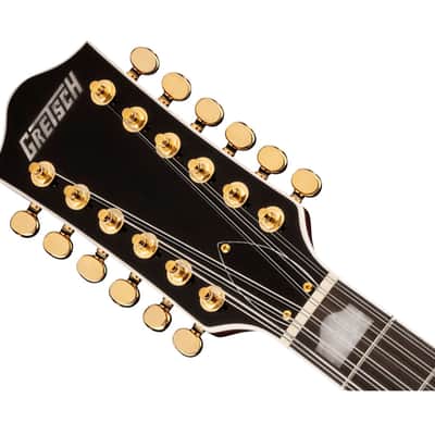 Used Gretsch G5422G-12 Electromatic Classic DC 12-String - Walnut Stain image 4