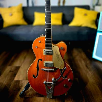 Gretsch 6120 Chet Atkins Hollow Body 1960-61 - Orange image 1