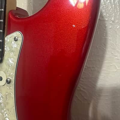 Fender American Standard Stratocaster Left-Handed with Rosewood Fretboard 1990 - 1993 - Frost Red image 2