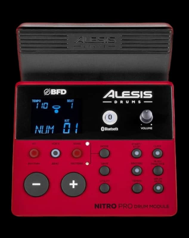Alesis Nitro PRO Drum Module BFD Brain with Cables OPEN BOX image 1