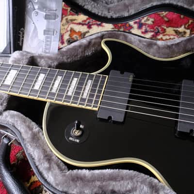 Epiphone Matt Heafy Signature Les Paul Custom-7 2014 Ebony image 4
