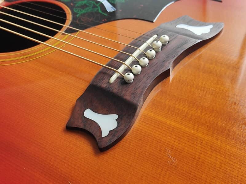 1970's Morris WD-30 Dove Japanese Vintage Acoustic Guitar (Cherry