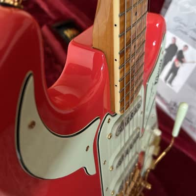 Burns Shadows Custom Signature Limited Edition No. 079 of 500 2005 - Fiesta Red image 7