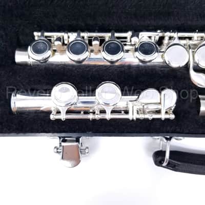 Antigua Vosi Student Closed Hole Silver-plated FLUTE # FL2110 w/ Hard Carry Case image 2